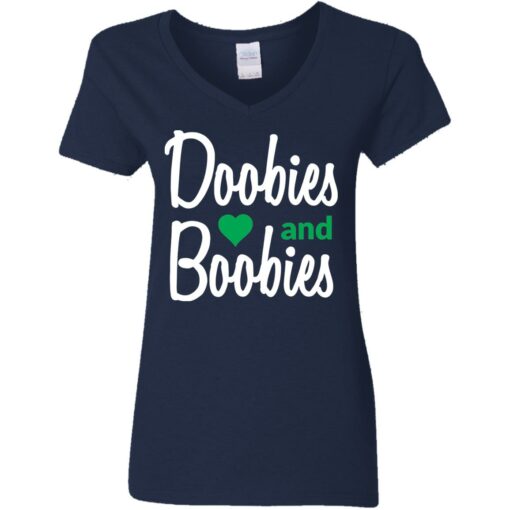 Doobies and boobies shirt Shirt Sweatshirt Long Sleeve Hoodie Tank Mug