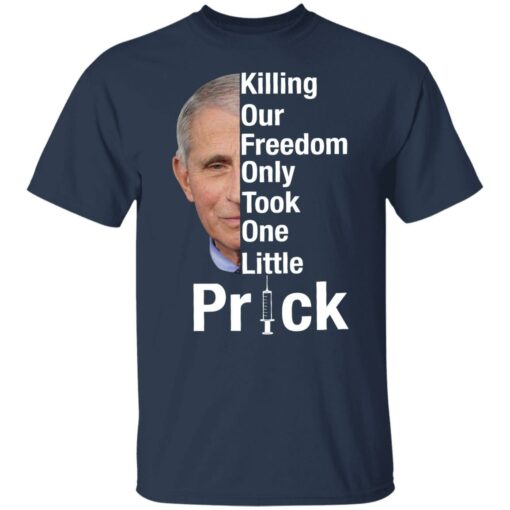 Dr Fauci killing our freedom only took one little prick shirt