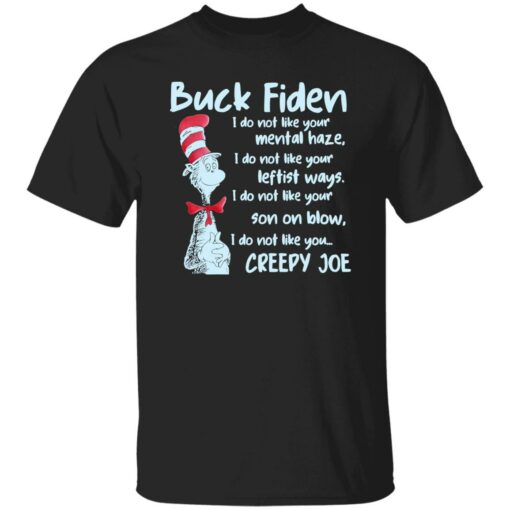 Dr Sesuss buck fiden i do not like your mental haze shirt Shirt Sweatshirt Long Sleeve Hoodie Tank Mug