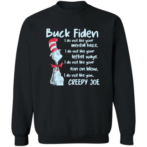 Dr Sesuss buck fiden i do not like your mental haze shirt Shirt Sweatshirt Long Sleeve Hoodie Tank Mug