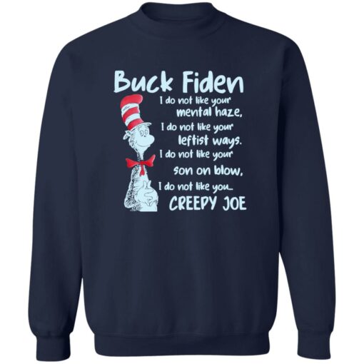 Dr Sesuss buck fiden i do not like your mental haze shirt Shirt Sweatshirt Long Sleeve Hoodie Tank Mug