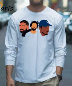 Drake J Cole Kendrick Rapper Art Shirt 3