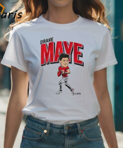 Drake Maye Caricature 2024 T-shirt
