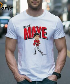 Drake Maye Caricature 2024 T-shirt