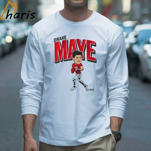 Drake Maye Caricature 2024 T-shirt