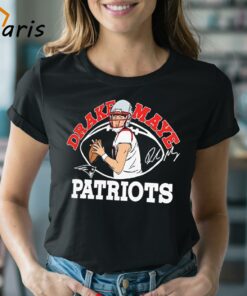 Drake Maye New England Patriots Caricature Player Shirt