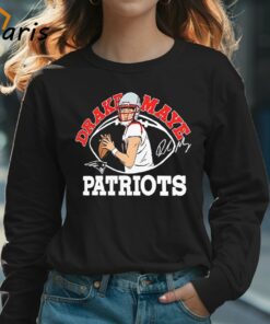 Drake Maye New England Patriots Caricature Player Shirt 2 Drake Maye New England Patriots Caricature Player Shirt 3