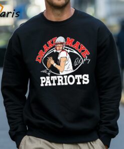 Drake Maye New England Patriots Caricature Player Shirt 3 Drake Maye New England Patriots Caricature Player Shirt 4
