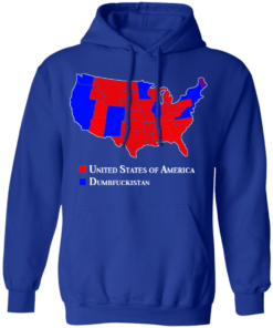 Dumbfuckistan Election Map Republican Edition T Shirt 2