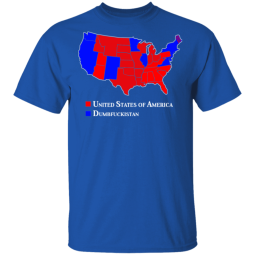 Dumbfuckistan Election Map – Republican Edition T-Shirt