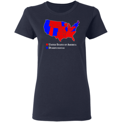 Dumbfuckistan Election Map – Republican Edition T-Shirt