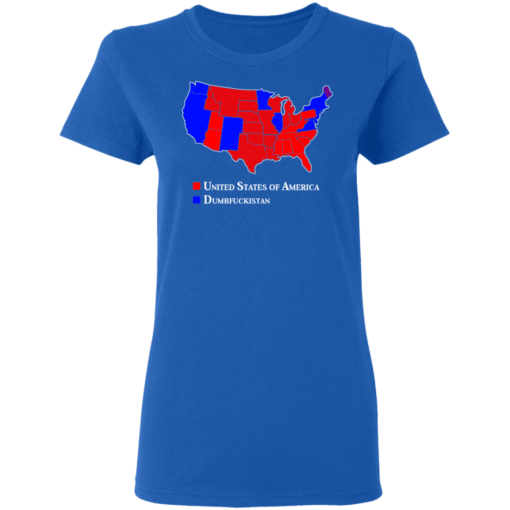 Dumbfuckistan Election Map – Republican Edition T-Shirt