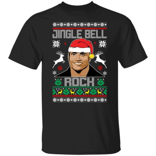 Dwayne Johnson Jingle Bell Rock Christmas Sweater Shirt Sweatshirt Long Sleeve Hoodie Tank Mug