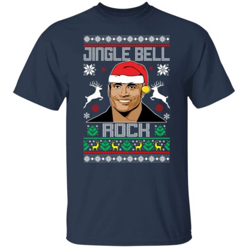 Dwayne Johnson Jingle Bell Rock Christmas Sweater Shirt Sweatshirt Long Sleeve Hoodie Tank Mug