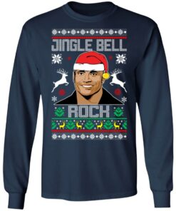 Dwayne Johnson Jingle Bell Rock Christmas Sweater Shirt Sweatshirt Long Sleeve Hoodie Tank Mug 3