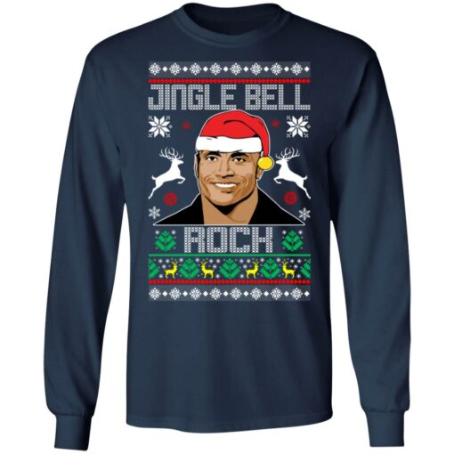 Dwayne Johnson Jingle Bell Rock Christmas Sweater Shirt Sweatshirt Long Sleeve Hoodie Tank Mug