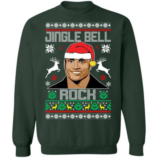 Dwayne Johnson Jingle Bell Rock Christmas Sweater Shirt Sweatshirt Long Sleeve Hoodie Tank Mug