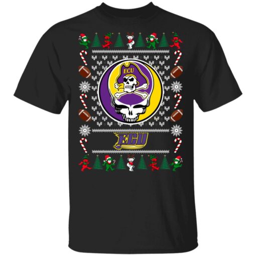 East Carolina Pirates Grateful Dead Ugly Christmas Sweater Shirt Sweatshirt Long Sleeve Hoodie Tank Mug – Tally’s Mojos