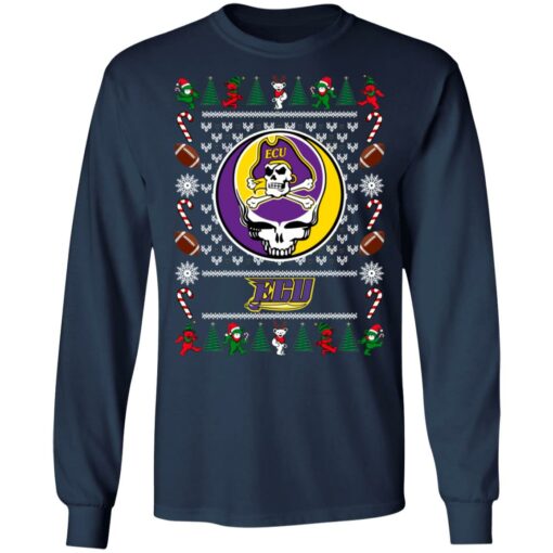 East Carolina Pirates Grateful Dead Ugly Christmas Sweater Shirt Sweatshirt Long Sleeve Hoodie Tank Mug – Tally’s Mojos