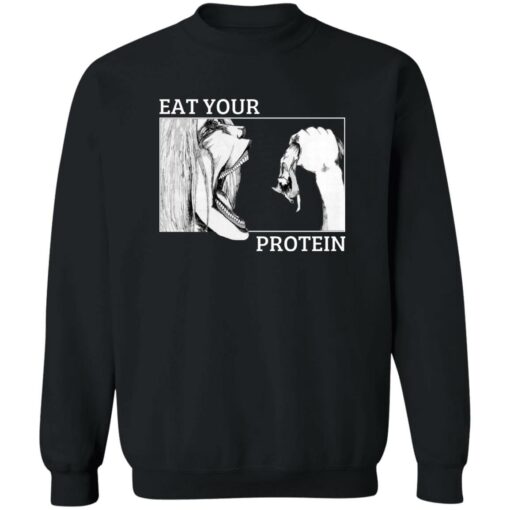 Eat Your Protein Attack On Titan Shirt Shirt Sweatshirt Long Sleeve Hoodie Tank Mug