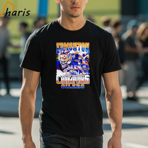 Edmonton Oilers 2024 Western Conference Champions shirt