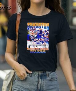 Edmonton Oilers 2024 Western Conference Champions shirt