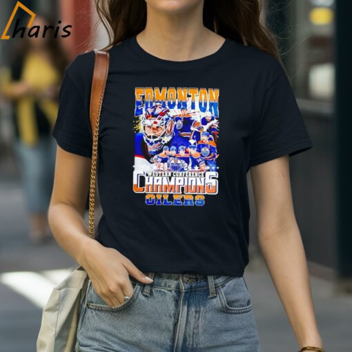 Edmonton Oilers 2024 Western Conference Champions shirt