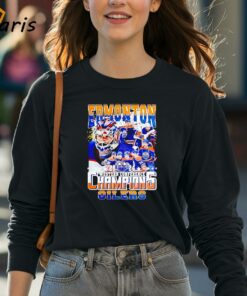 Edmonton Oilers 2024 Western Conference Champions shirt 3 Edmonton Oilers 2024 Western Conference Champions shirt 4