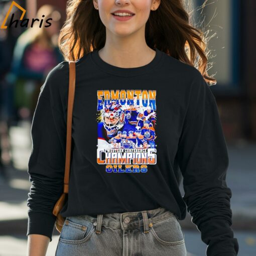 Edmonton Oilers 2024 Western Conference Champions shirt