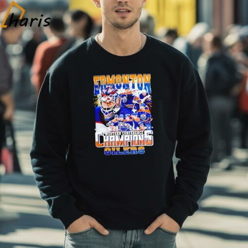 Edmonton Oilers 2024 Western Conference Champions shirt