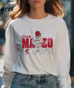 Efrain Manzo SCU NCAA Baseball Shirt 4