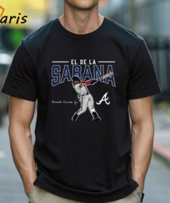 El De La Sabana Ronald Acu�a Jr. Atlanta Braves Player Swing T-Shirt