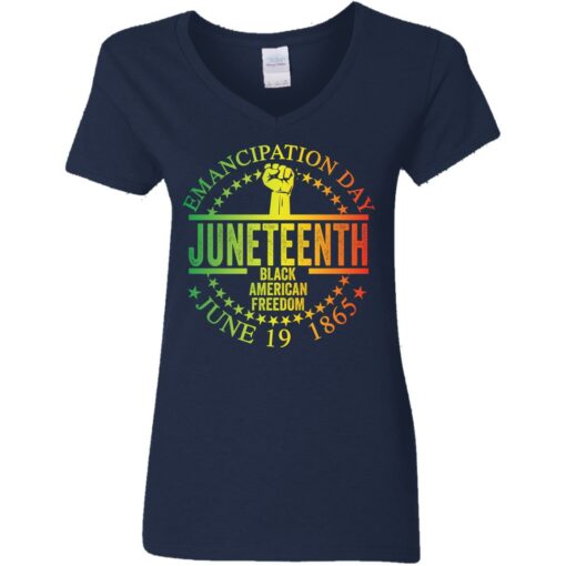 Emancipation day juneteenth black American freedom june 19th shirt