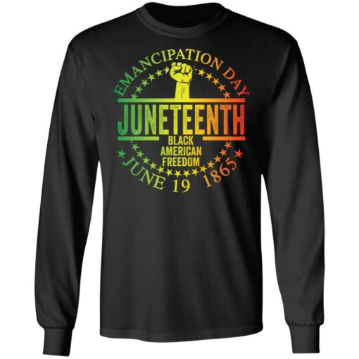 Emancipation day juneteenth black American freedom june 19th shirt