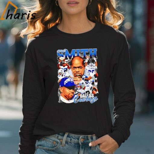 Emmitt Smith Dallas Cowboys Football Retro Shirt