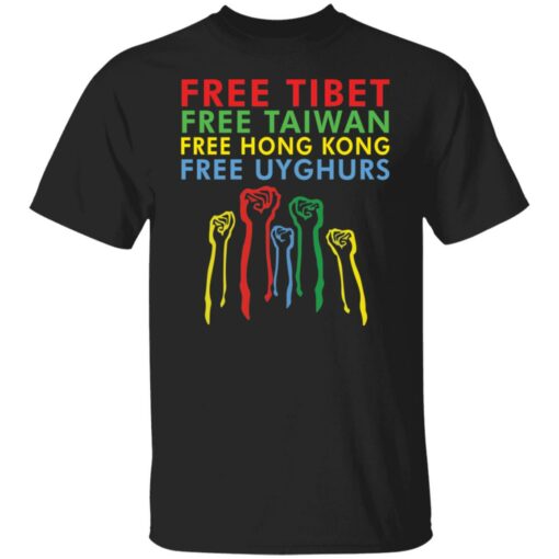 Enes Kanter free Tibet free Taiwan free Hong Kong shirt Shirt Sweatshirt Long Sleeve Hoodie Tank Mug