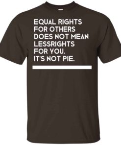 Equal Rights For Others Does Not Mean Lessrights For You Its Not Pie Shirt 3