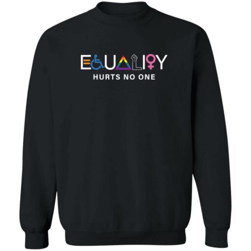 Equality hurts no one shirt Shirt Sweatshirt Long Sleeve Hoodie Tank Mug