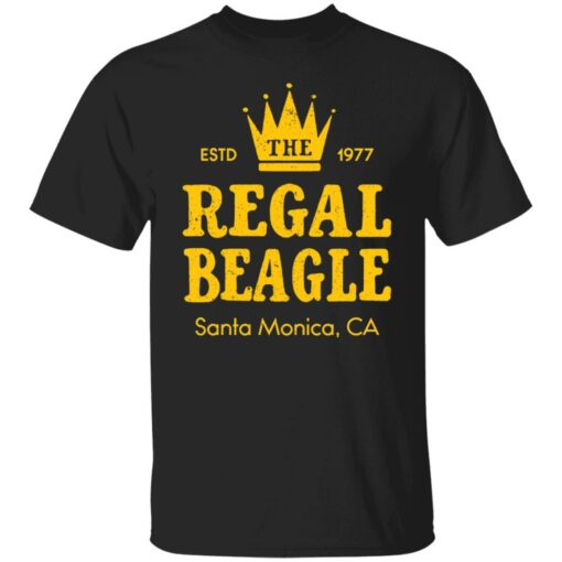 Estd 1977 the regal beagle santa monica ca shirt Shirt Sweatshirt Long Sleeve Hoodie Tank Mug