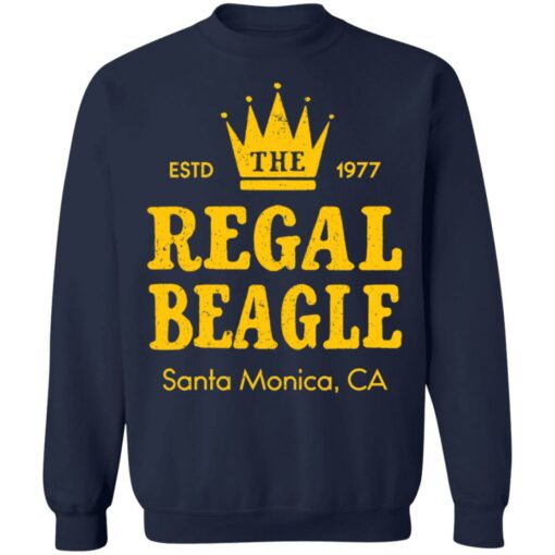 Estd 1977 the regal beagle santa monica ca shirt Shirt Sweatshirt Long Sleeve Hoodie Tank Mug