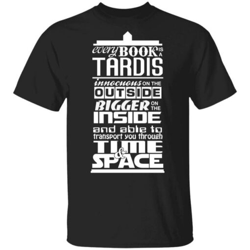 Every Book Is A Tardis T-Shirts, Hoodies, Long Sleeve Shirt Sweatshirt Long Sleeve Hoodie Tank Mug