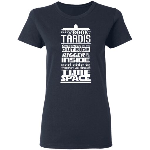 Every Book Is A Tardis T-Shirts, Hoodies, Long Sleeve Shirt Sweatshirt Long Sleeve Hoodie Tank Mug