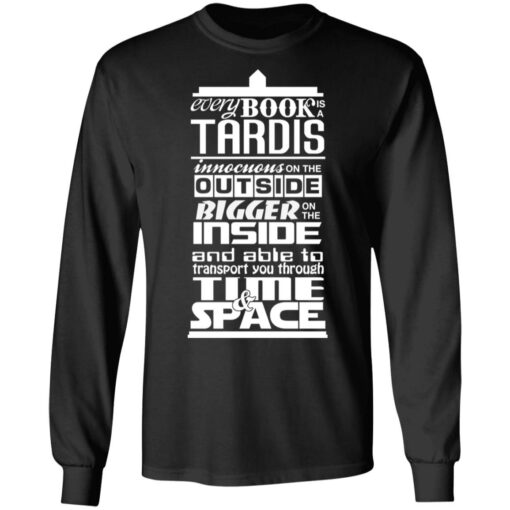 Every Book Is A Tardis T-Shirts, Hoodies, Long Sleeve Shirt Sweatshirt Long Sleeve Hoodie Tank Mug