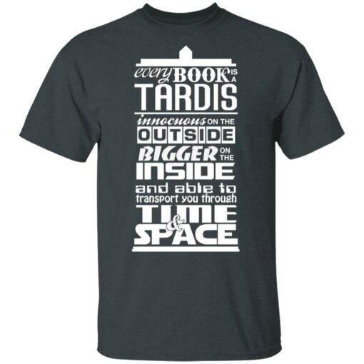 Every Book Is A Tardis T-Shirts, Hoodies, Long Sleeve Shirt Sweatshirt Long Sleeve Hoodie Tank Mug