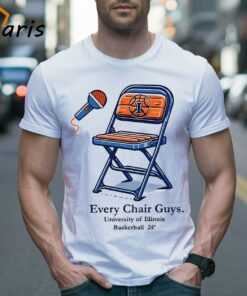 Every Chair Guys University Of Illinois Basketball 24 Shirt