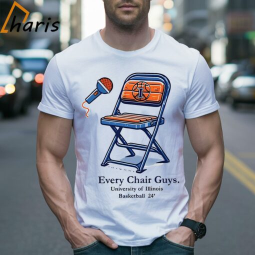 Every Chair Guys University Of Illinois Basketball 24 Shirt