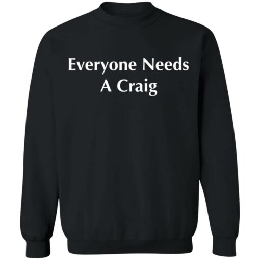 Everyone needs a Craig shirt Shirt Sweatshirt Long Sleeve Hoodie Tank Mug