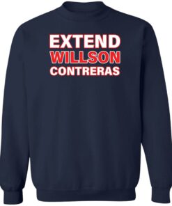 Extend willson contreras shirt Shirt Sweatshirt Long Sleeve Hoodie Tank Mug 4