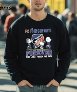 FC Cincinnati Forever Not Just When We Win 2024 T shirt 5