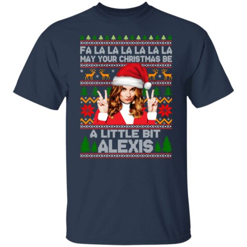 Fa La La La May Your Christmas Be A Little Bit Alexis Rose Christmas Sweater Shirt